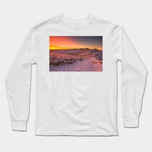 Corn Du, Pen y Fan and Cribyn Long Sleeve T-Shirt